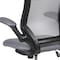 Flash Furniture Drafting Chair Dark Gray Mesh Drafting Chair, Mesh, Dark Gray BL-ZP-8805D-DKGY-GG - alternate 3